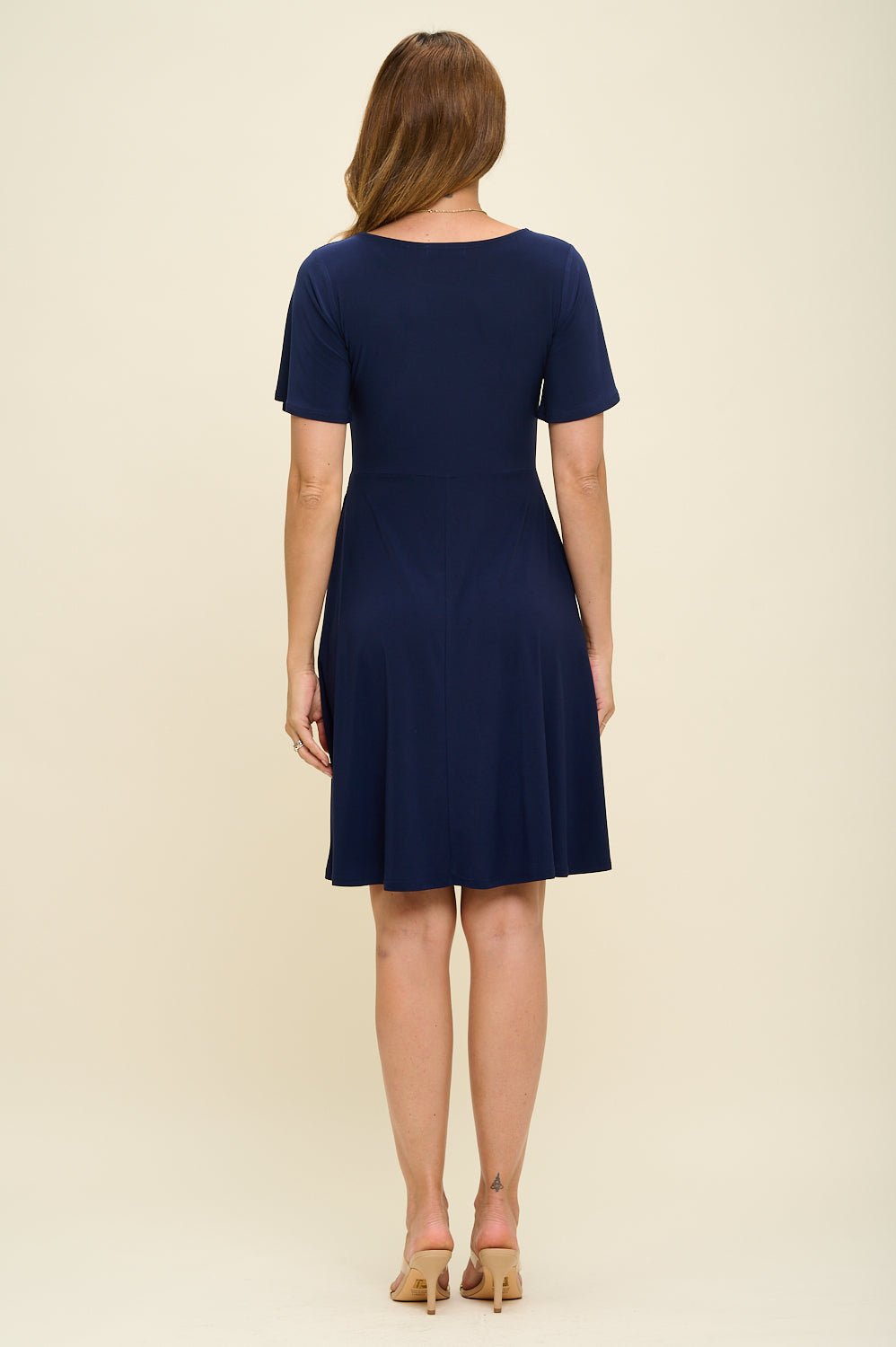 Image of West K Elli High - Waist Mini Dress Navy