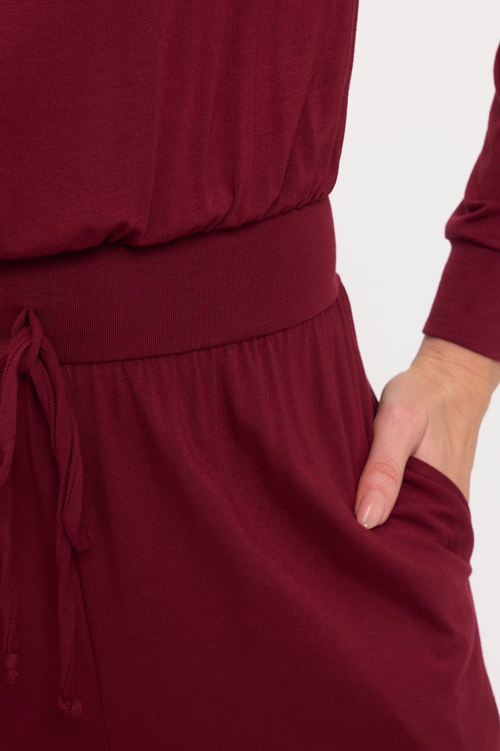 Image of West K Jane Jumpsuit Wine