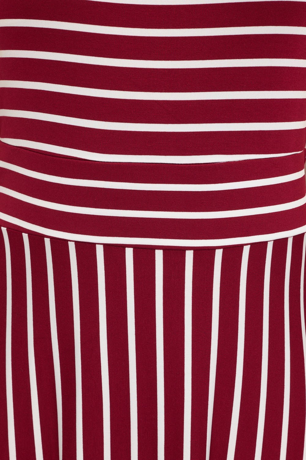 Image of West K Jones Striped Tube Maxi Dress Wine Stripe