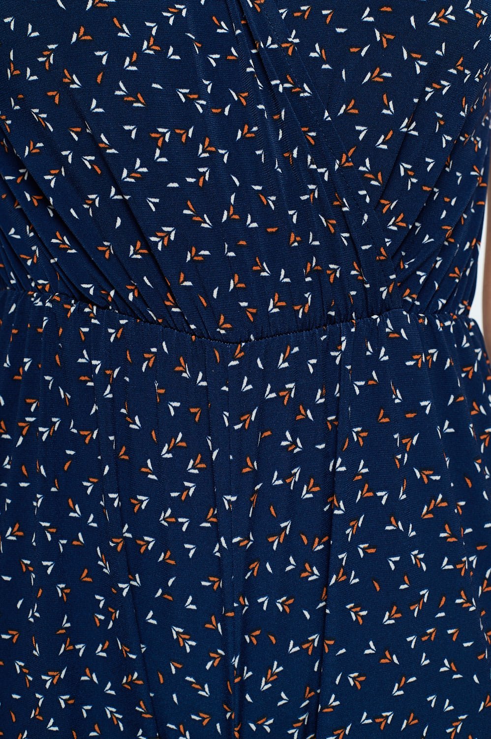 Image of West K Morgan V neck Jumpsuit Navy Speckles