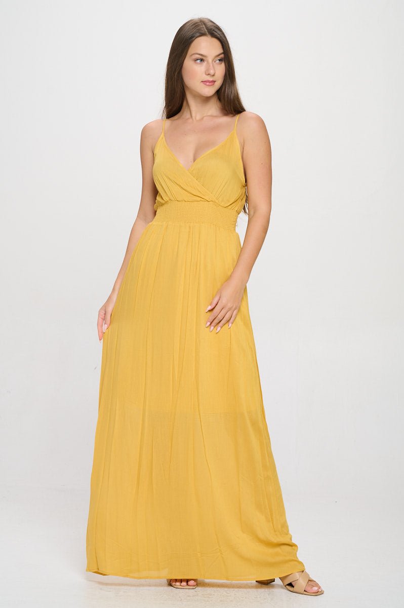 Image of West K Teagan Spaghetti Strap Maxi Dress Mango