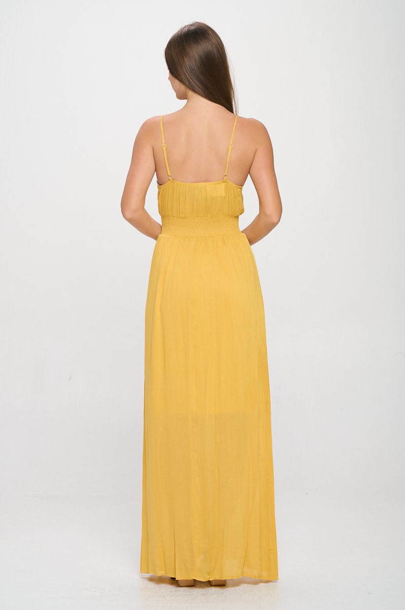 Image of West K Teagan Spaghetti Strap Maxi Dress Mango