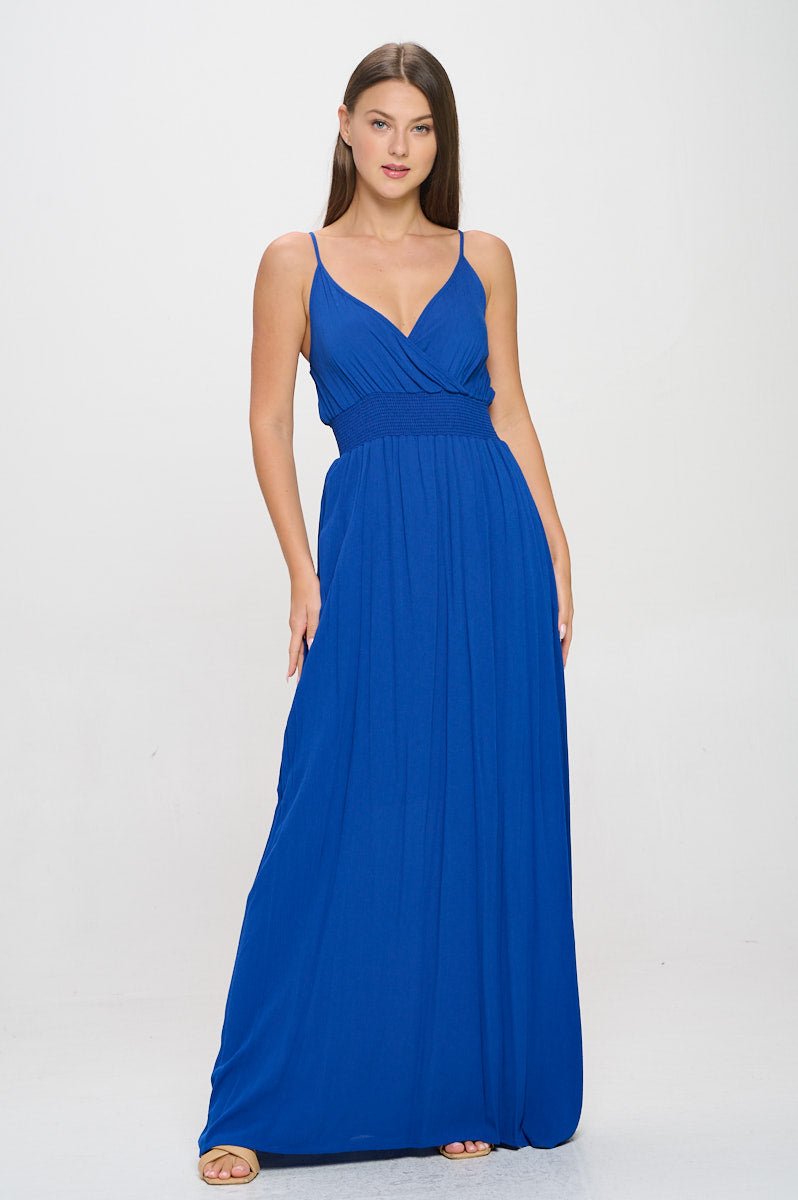 Image of West K Teagan Spaghetti Strap Maxi Dress Mango