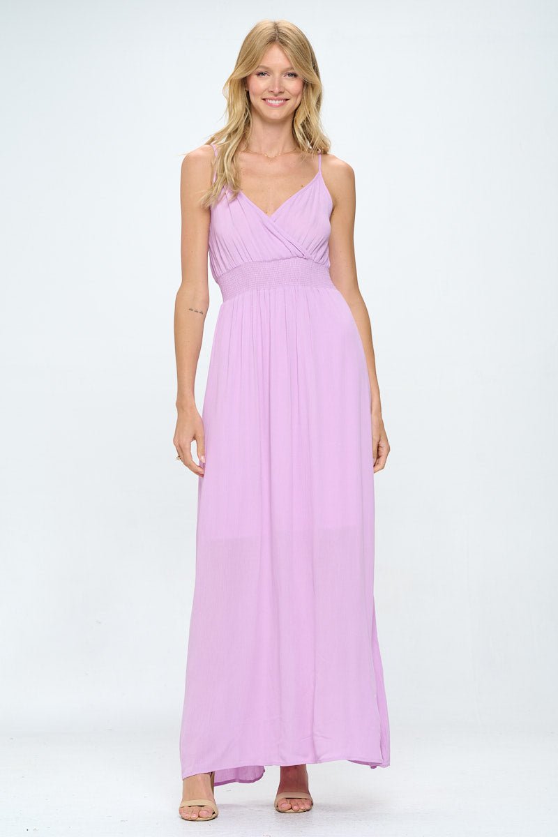 Image of West K Teagan Spaghetti Strap Maxi Dress Summer Brick