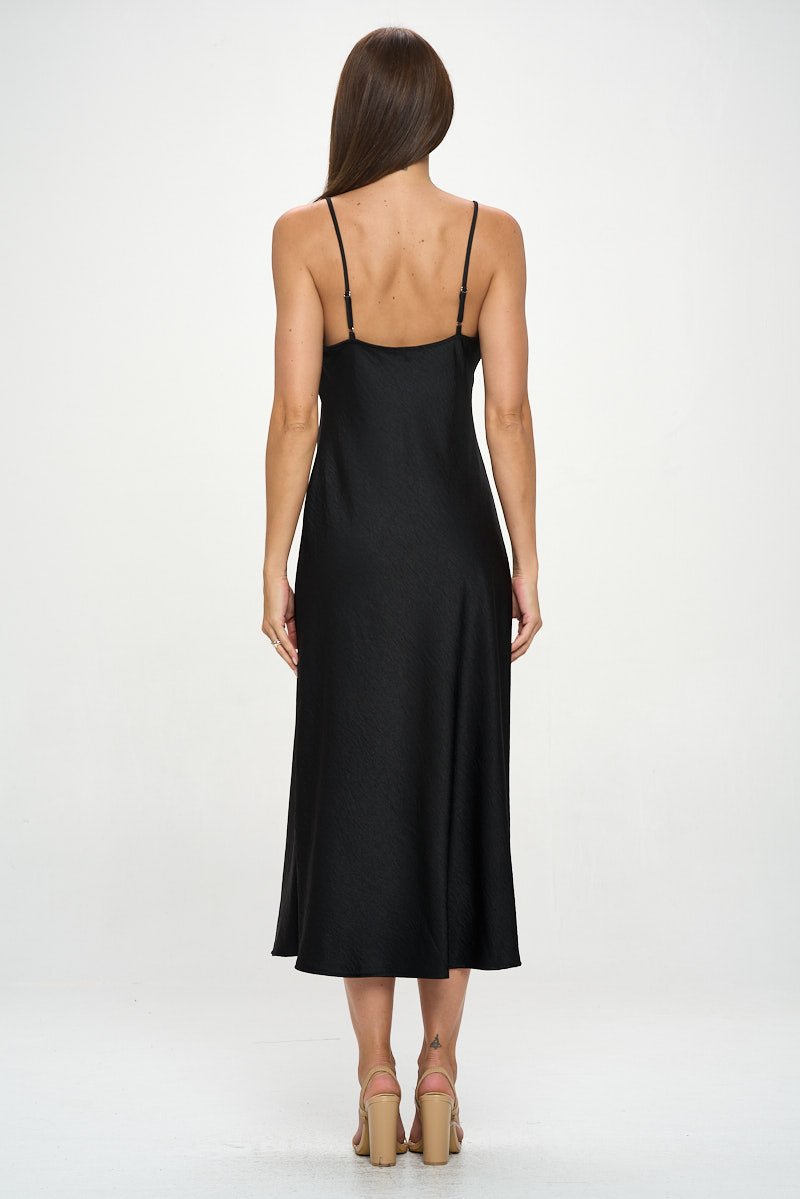 Image of West K Virginia Slip Dress Black