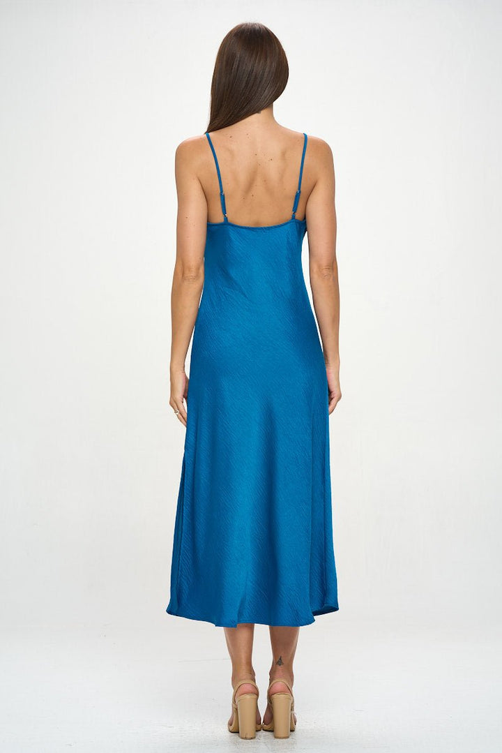 Image of West K Virginia Slip Dress Teal