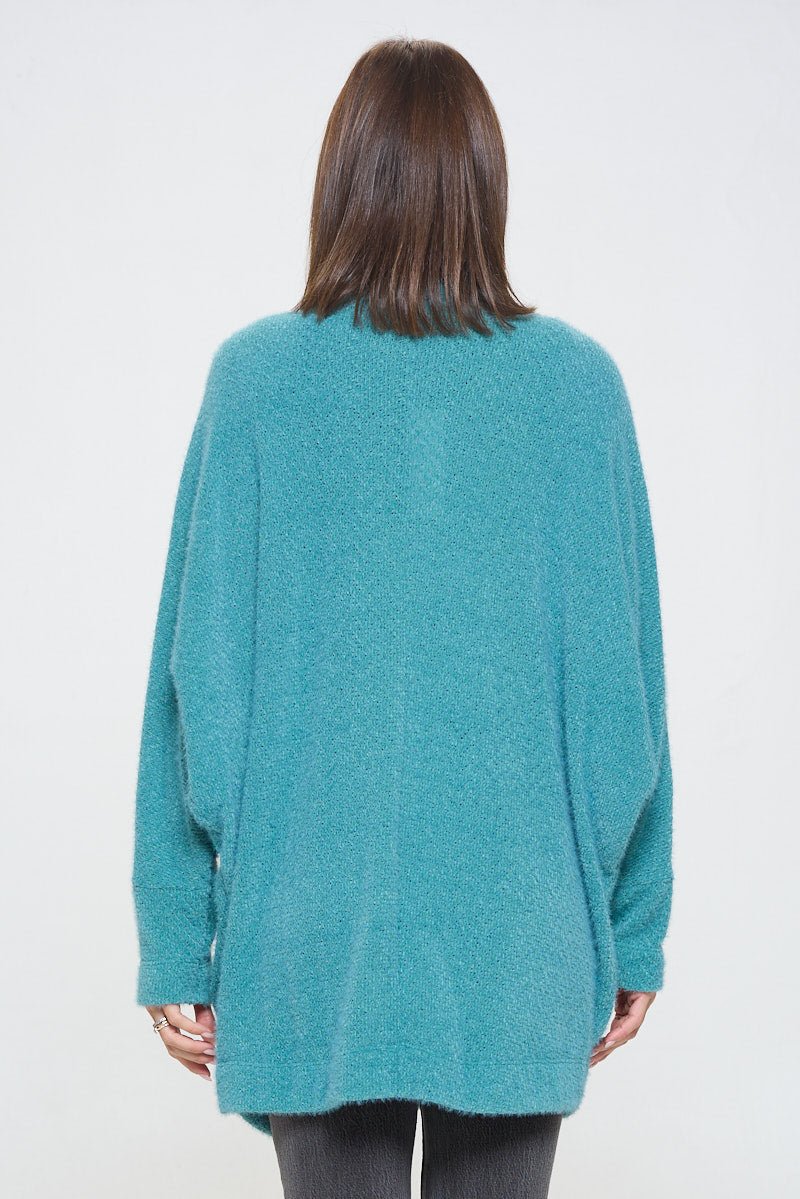 Image of West K Zoe Cozy Duster with Pockets Light Teal