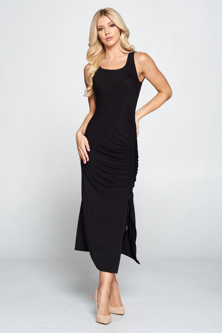 Adalyn Ruched Tank Dress