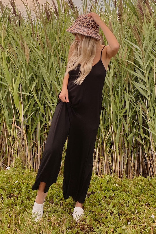 Alaiya Knit Strappy Jumpsuit